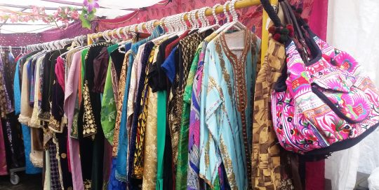 Vivid Colours, Boho fashion from fashion designer Porobello Girl. Every Saturday at Portobello Green Market