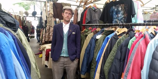 Vintage fashion on Sundays at Portobello Green Market