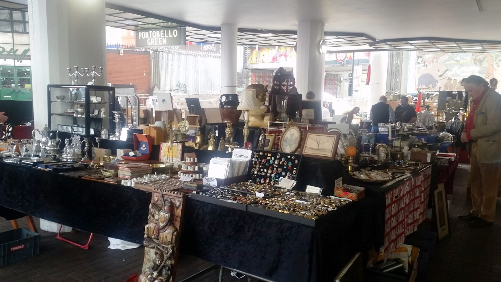 Sunday Flea Market at Portobello Green Market