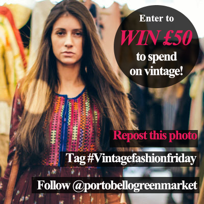 Shopping Competition – Win £50 to Spend at the Portobello Green Vintage Market