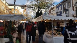 Christmas shopping on Tavistock Square W11 1LL